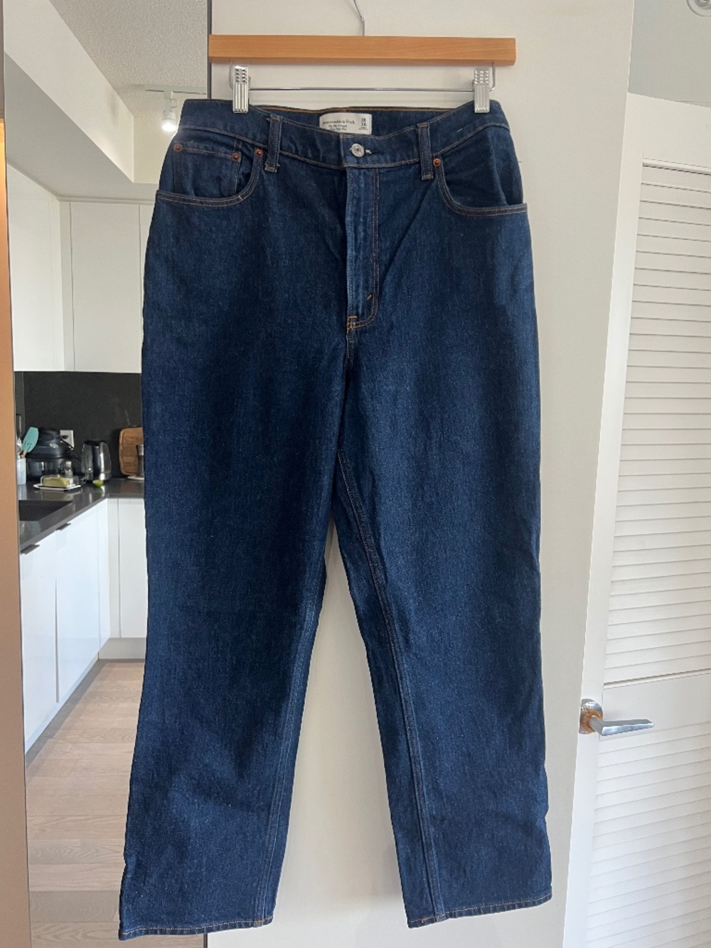 90s straight ultra high wise curve jeans